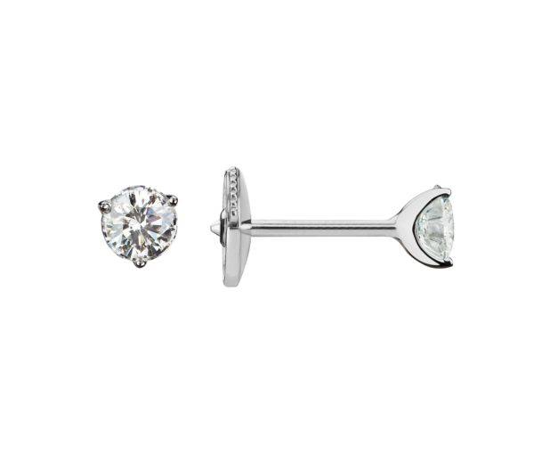 Boucles d'oreilles en or diamants