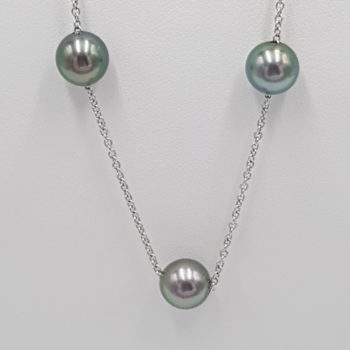 Collier or blanc Perles de Tahiti