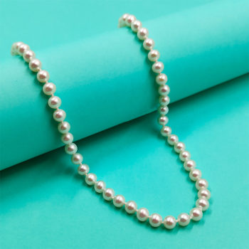 Collier perles rondes Akoya