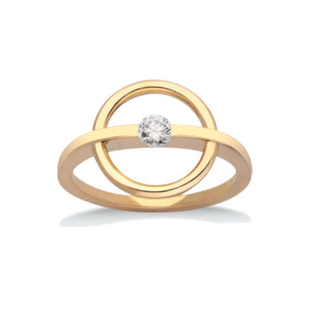 Bague Saturne diamant