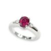 bague création mohedano trilogie rubis et diamants