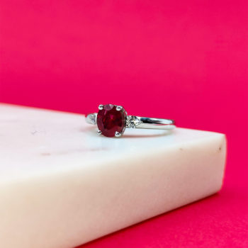 Bague Rubis et Diamants