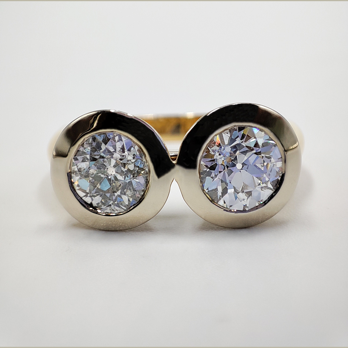 bague d'occasion deux ors