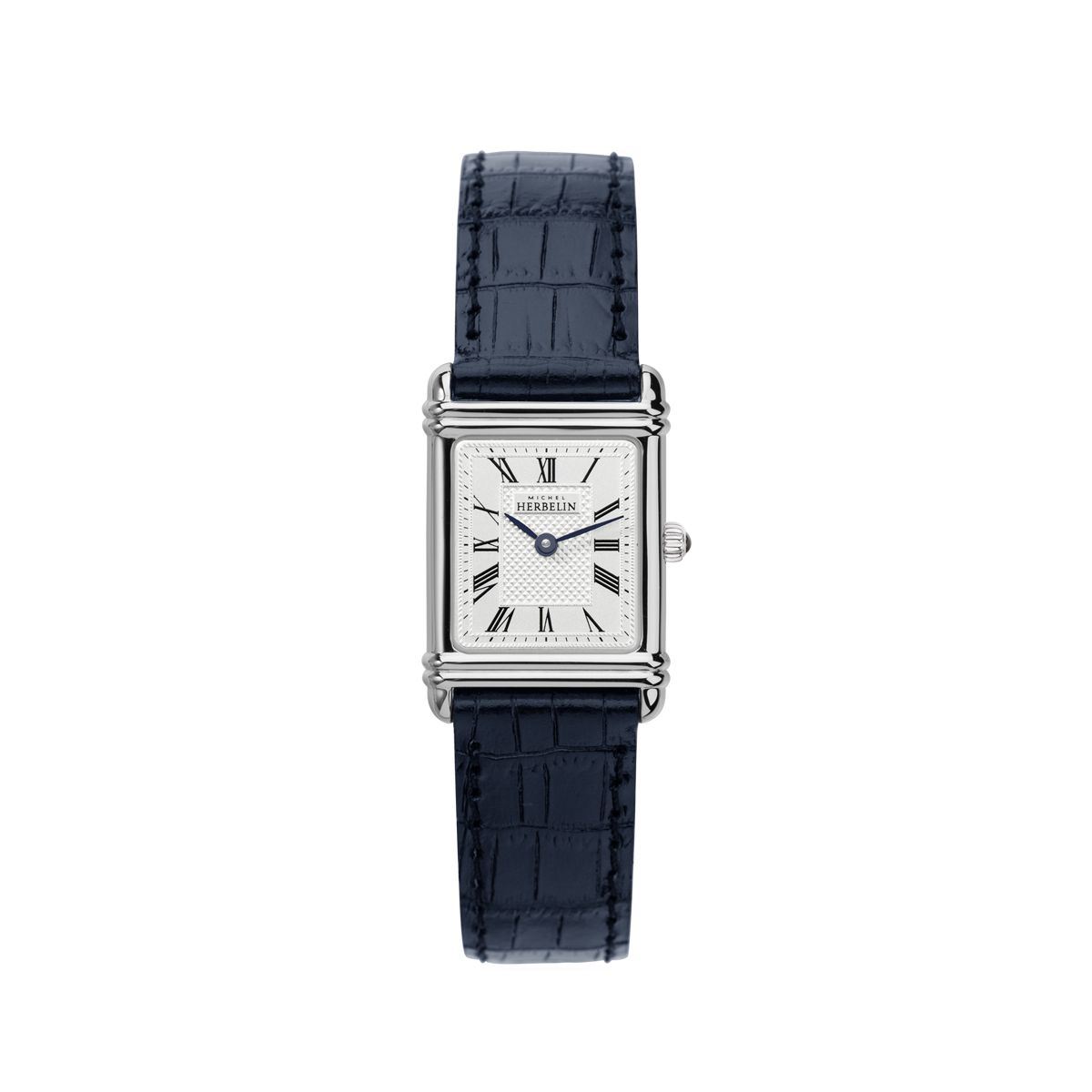 Montre Michel Herbelin Rectangle Art Déco 17478AP08BL