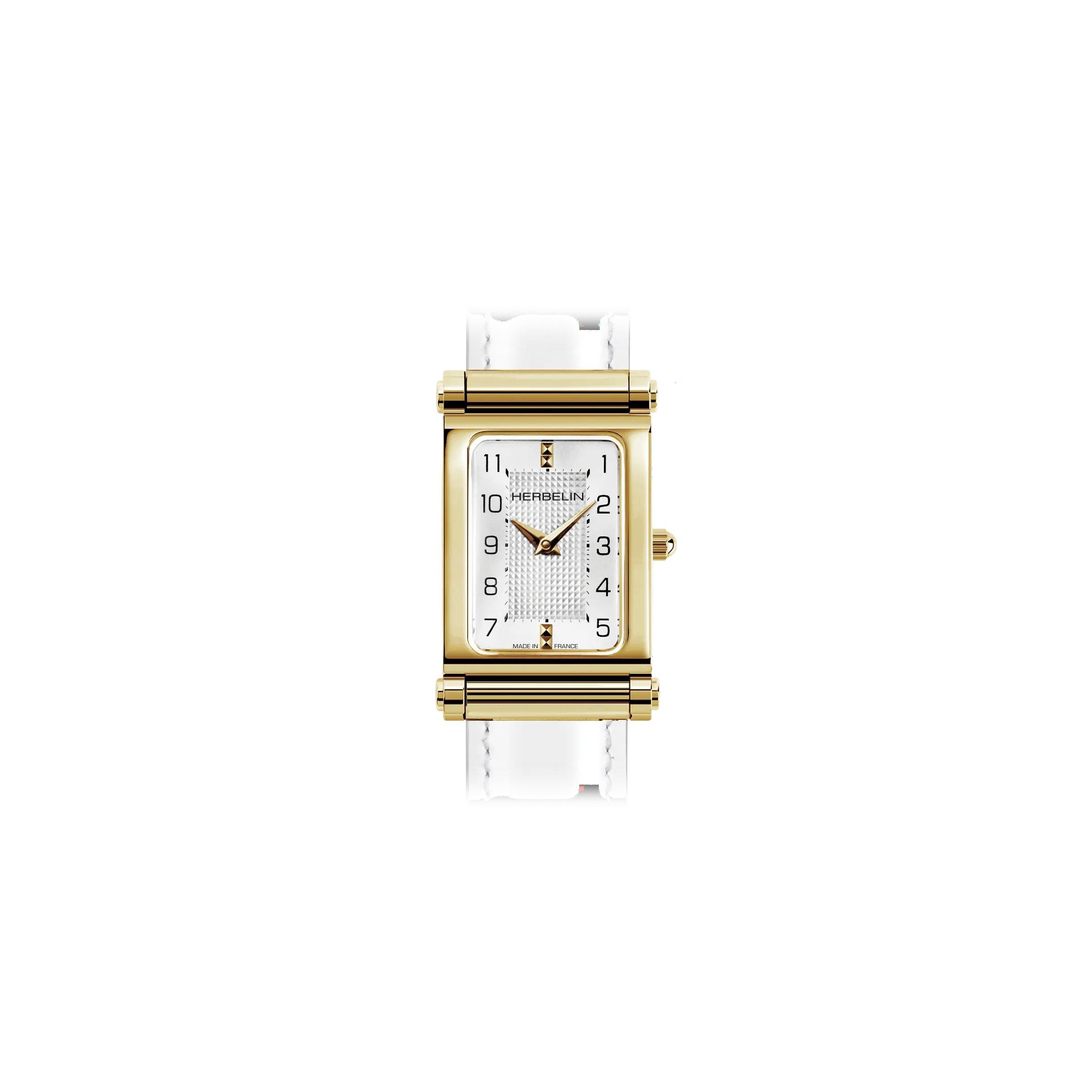 Montre Michel Herbelin Boitier Antares Doré