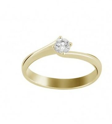 Solitaire Tête Tournante 0.30ct