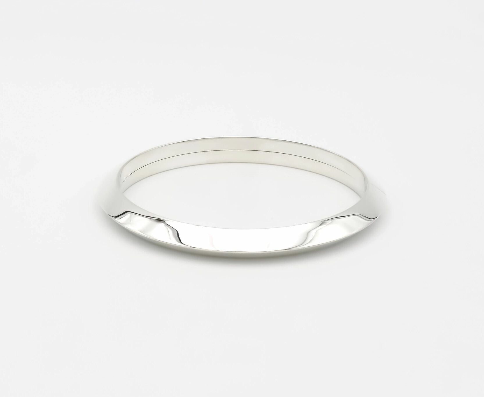 Bracelet Creux Ouvrant Biseauté