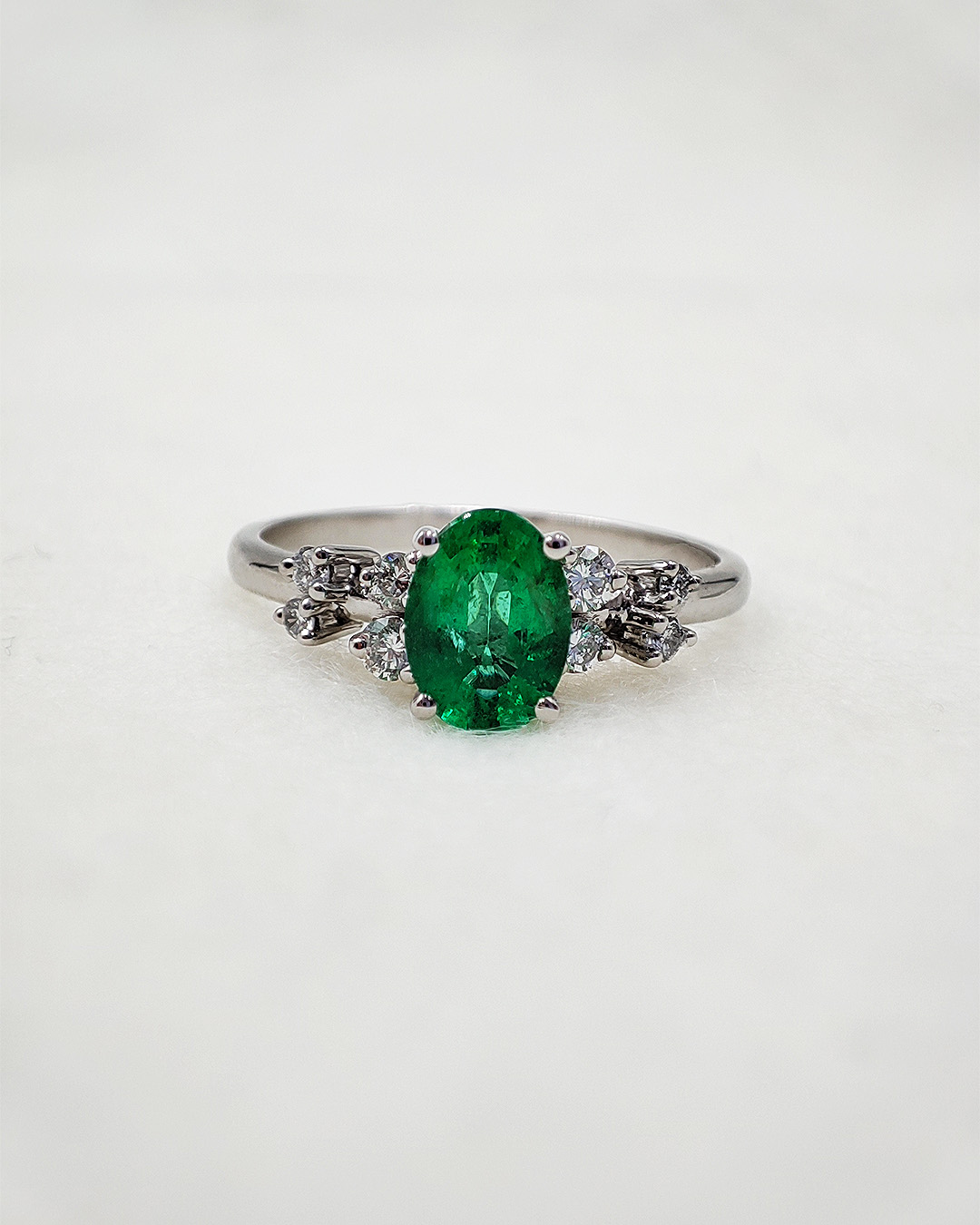 Bague en or avec emeraude deals
