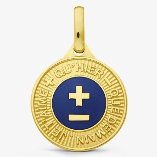 Médaille d'Amour AUGIS L'Élégante Bleue