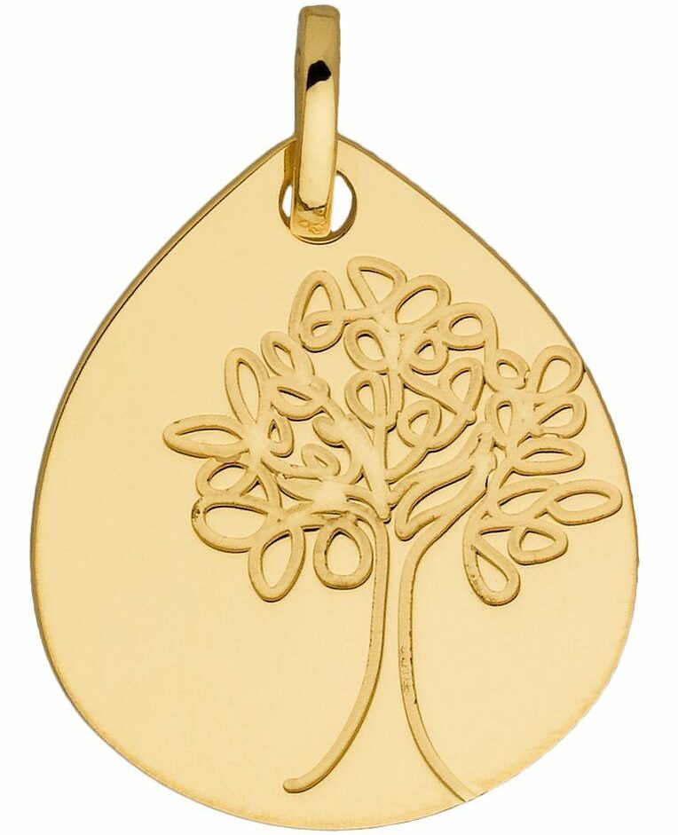 Médaille Goutte Arbre De Vie