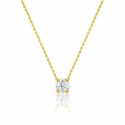 collier-diamant-0.15- carat -or-jaune-bijouterie-mohedano