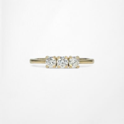 bague de fiançailles 3 diamants bijouterie Mohedano