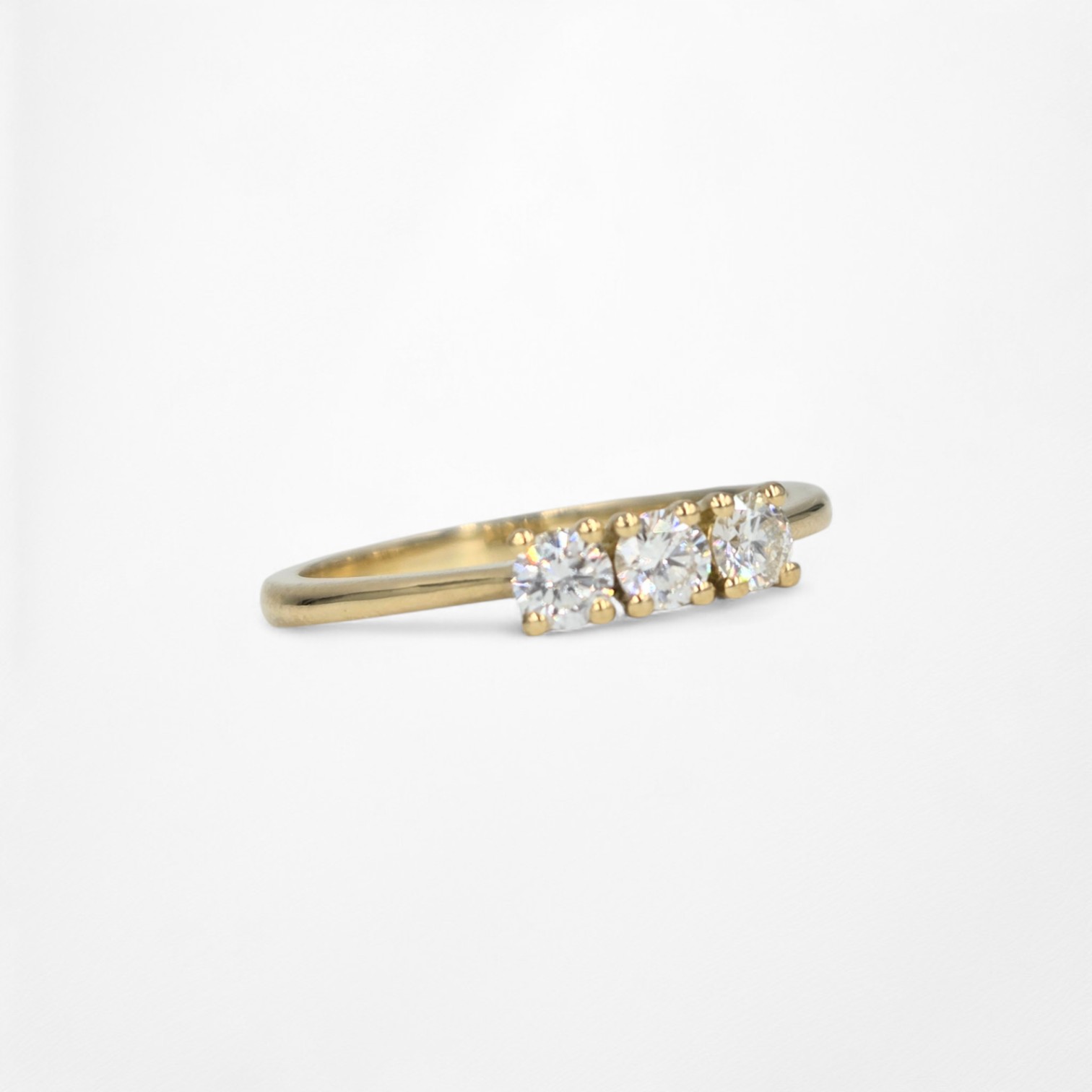 bague de fiançailles 3 diamants bijouterie Mohedano