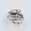 bague or blanc trinity luxe bijouteriemohedano