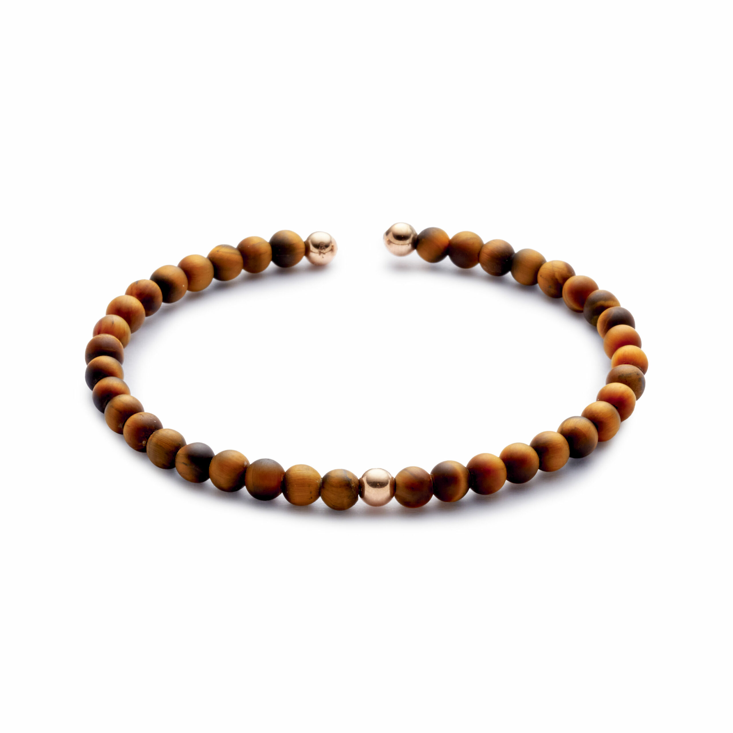 bracelet homme jonc perles fines et or