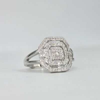 bague-mohedano art deco or blanc et diamants