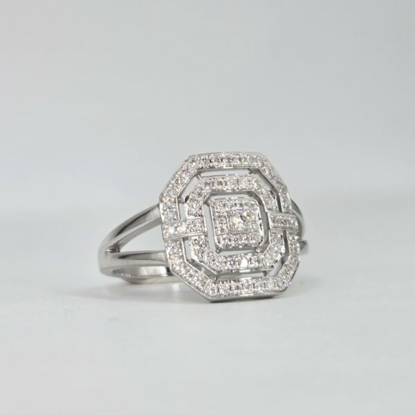 bague-mohedano art deco or blanc et diamants