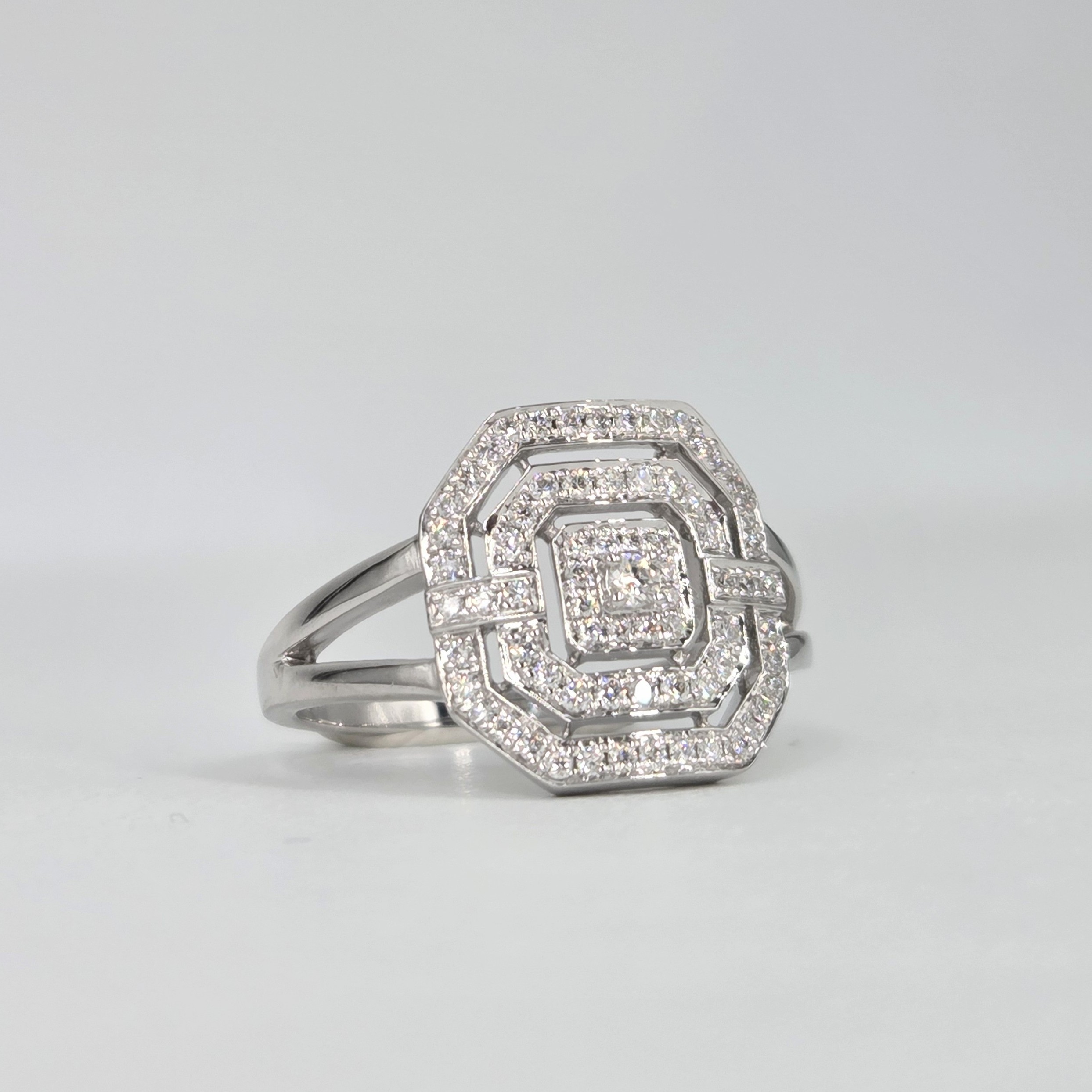 bague-mohedano art deco or blanc et diamants