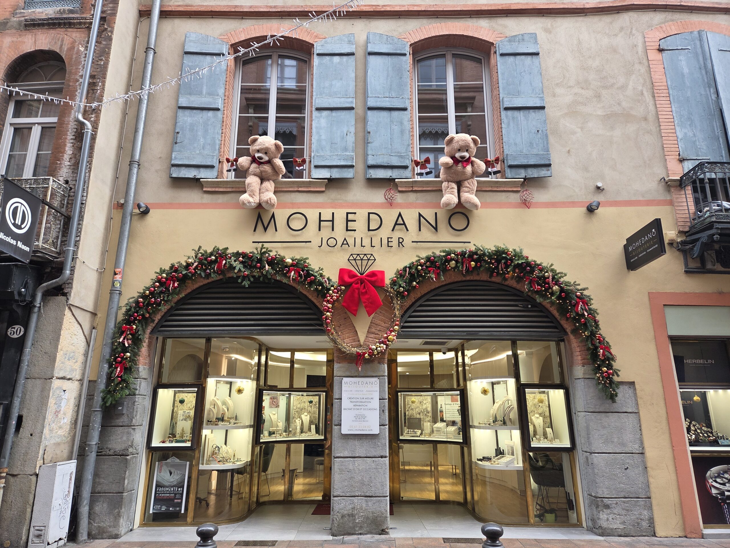 BIJOUTERIE mohedano noel 2026 DECORATION HORAIRES