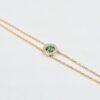 bracelet émeraude et diamants-bijouterie mohedano