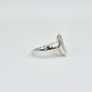 Bague Prestige en or blanc - Pavage de diamants – Image 5