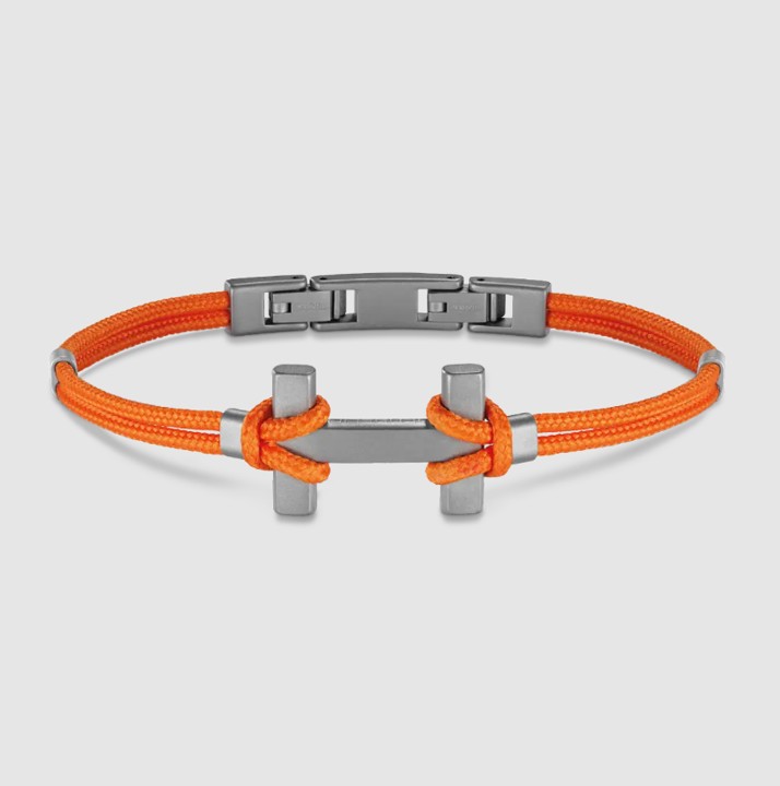BRACELET-TITANE-NYLON-ORANGE-HERBELIN