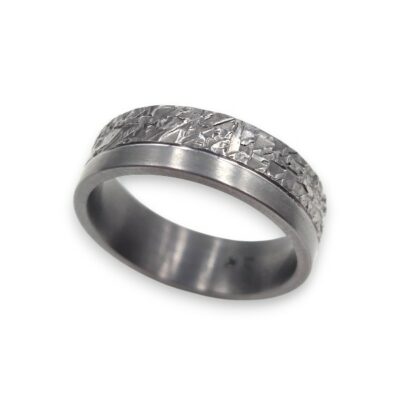 Bague Alliance en Tantale pur Hephaistos 7