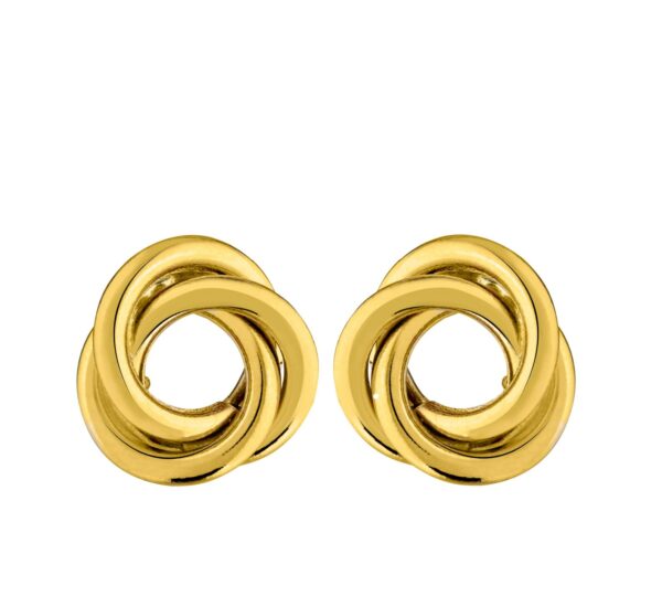 Puces or jaune "petits nœuds"