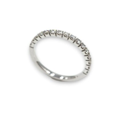 Alliance "50 élues" Or blanc et diamants