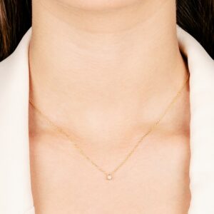 Collier en or - Solitaire Diamant de 0,10 à 1 carat – Image 2