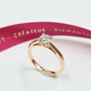 Création Mohedano - Solitaire 4 griffes Diamant 0,60ct – Image 4