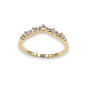 Bague ou alliance Diamants Diadème – Image 2