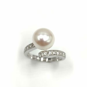 Bague Or Blanc - Perle Royale – Image 3