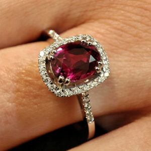 Bague Rubis et Diamants – Image 1