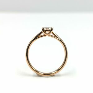 Bague Or Rose Vicky - Création Mohedano - Diamant 0.65ct – Image 4