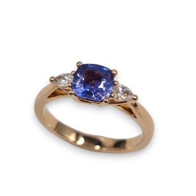 Création Mohedano - Trilogy saphir et diamants