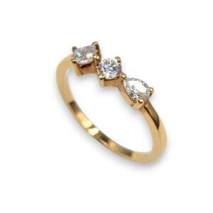 Bague Trilogy Diamants "50 élues" Or rose – Image 2