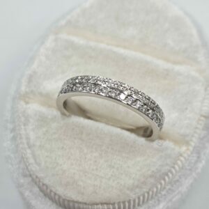 Alliance "50 élues" Or blanc et diamants – Image 2