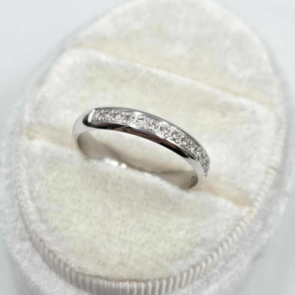 Alliance "50 élues" Or blanc et 17 diamants