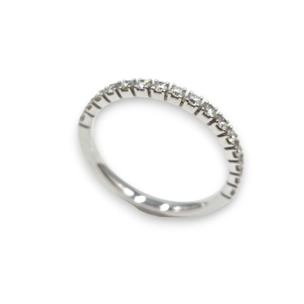 Alliance « 50 élues » Or blanc et diamants