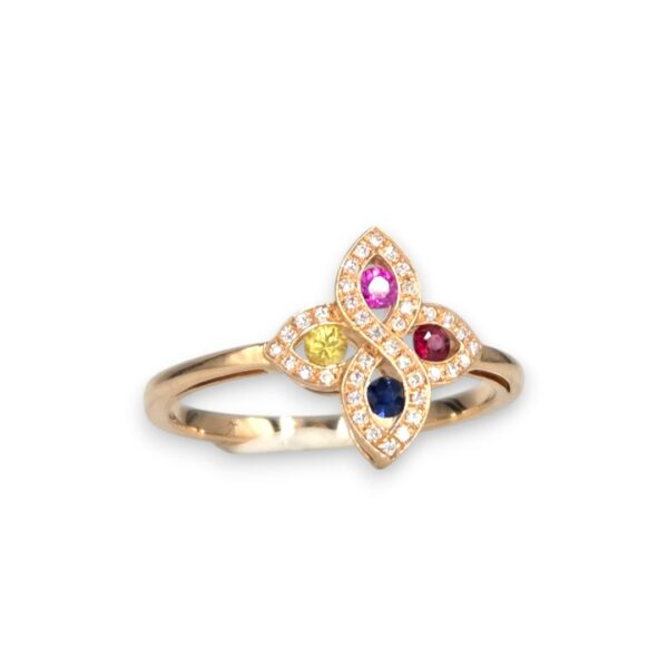 new-collection-mohedano-couleur (17) bague trèfle saphirs et diamants